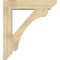 Ekena Millwork Legacy Slat Rough Sawn Bracket w/ Offset Brace, Douglas Fir, 8"W x 36"D x 40"H BKT0806X36X40LEC06RDF - alternate 2